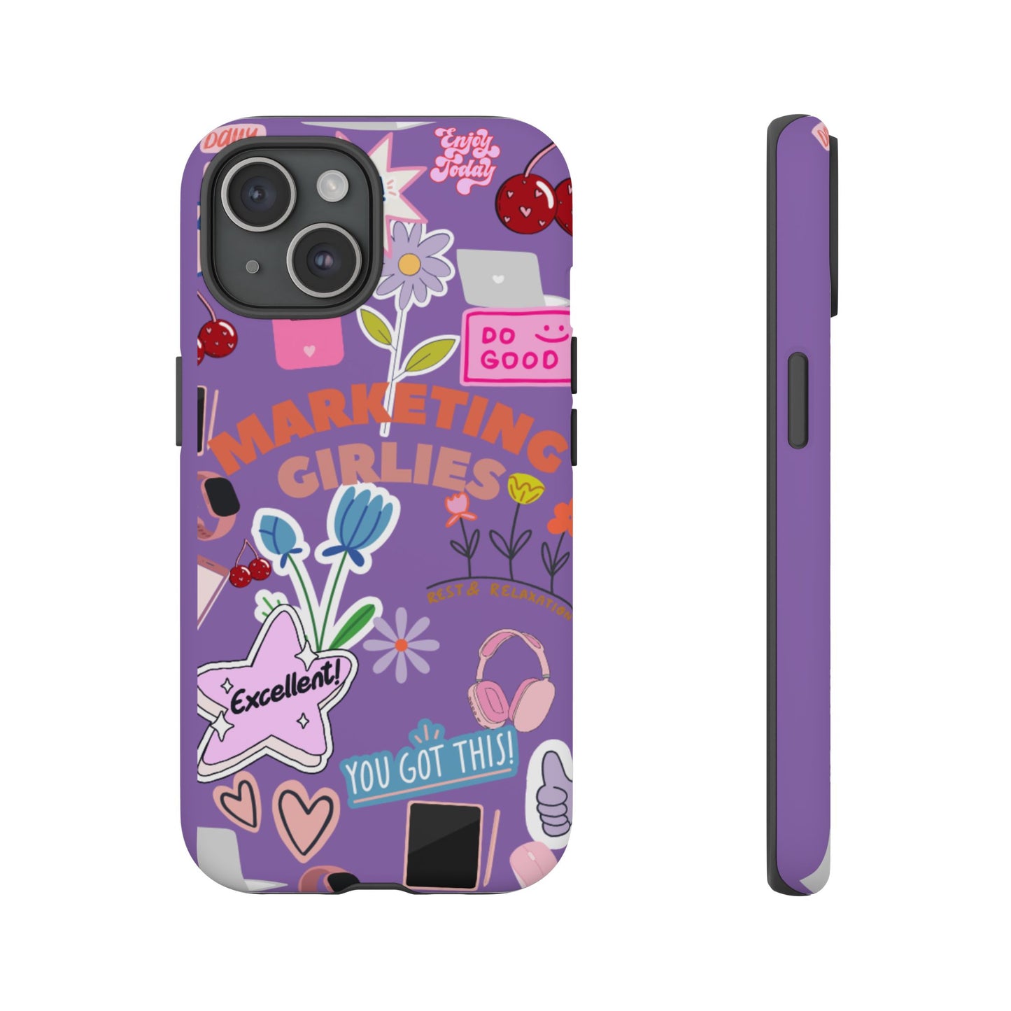 Marketing Girlies Sticker Phone Case